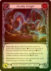 Deathly Delight (Yellow) - DTD144 - Rainbow Foil