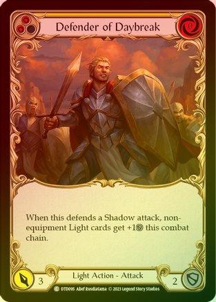 Defender of Daybreak (Yellow) - DTD095 - Rainbow Foil