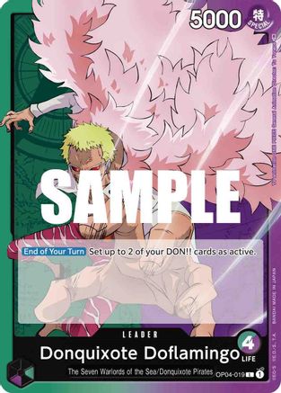 Donquixote Doflamingo (Leader) - OP04-019