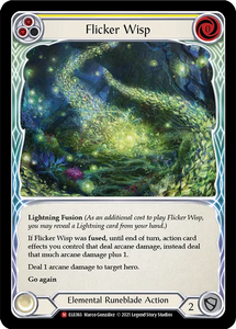 Flicker Wisp (Majestic) - ELE065 - 1st Edition Normal