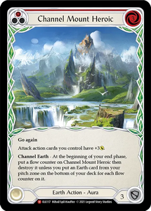 Channel Mount Heroic (Majestic) - ELE117 - 1st Edition Rainbow Foil