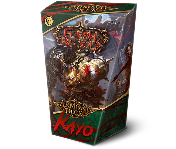 Flesh and Blood: Kayo Armory Deck (Sealed) - LIMIT OF 1 PER CUSTOMER