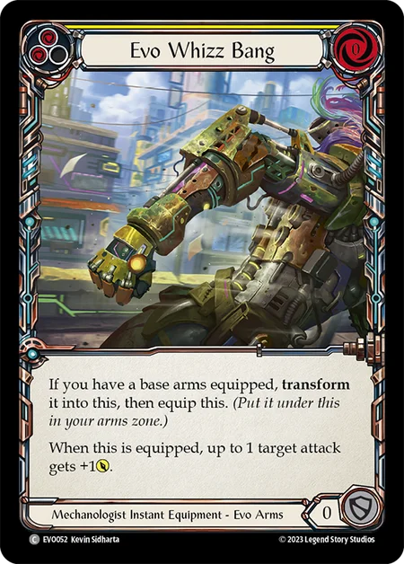 Evo Whizz Bang (Common) - EVO052 - Cold Foil
