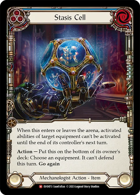 Stasis Cell (Majestic) - EVO073 - Rainbow Foil