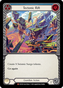 Tectonic Rift (Majestic) - EVO238 - Rainbow Foil