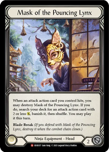 Mask of the Pouncing Lynx (Majestic) - EVR037