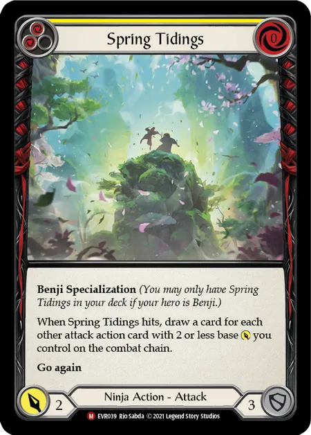 Spring Tidings (Majestic) - EVR039 - Rainbow Foil