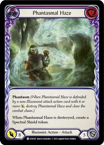 Phantasmal Haze (Red) - EVR147 - Rainbow Foil