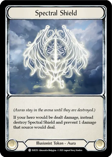 Spectral Shield (Common) - EVR153 - Rainbow Foil