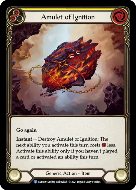 Amulet of Ignition (Rare) - EVR179