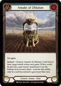 Amulet of Oblation (Rare) - EVR181