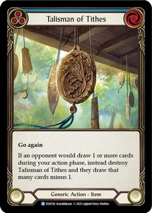 Talisman of Tithes (Rare) - EVR192