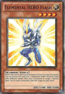 Elemental HERO Flash (Common) - GENF-EN090 - Unlimited