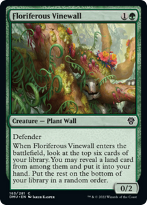 Floriferous Vinewall (Common) - 163/281