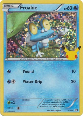 Froakie (Promo) - 22/25 - Holographic