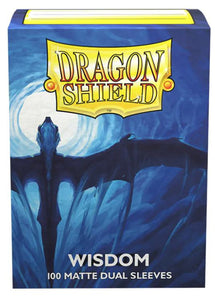 Dragon Shield: Standard Size - Dual Matte Sleeves - Wisdom (100) (Sealed)