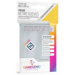 Gamegenic: Prime Retro Sleeves (50) (Sealed)