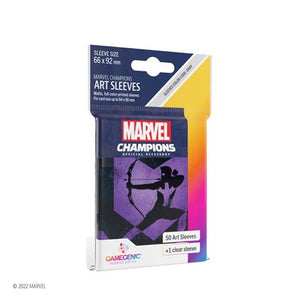 Gamegenic Sleeves: Marvel Champions Hawkeye (50) (Sealed)