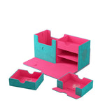 Gamegenic: Deck Box: The Academic 133+ XL Teal/Pink