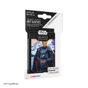 Gamegenic Sleeves: Star Wars Unlimited Art Sleeves: Moff Gideon (50) (Sealed)