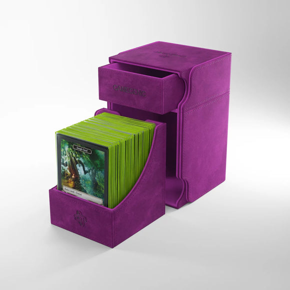 Gamegenic: Deck Box: Watchtower Convertible XL Purple (100ct) (Sealed)
