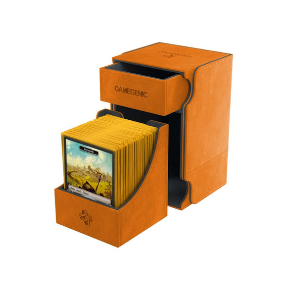 Gamegenic: Deck Box: Watchtower Convertible Orange (100ct) (Sealed)