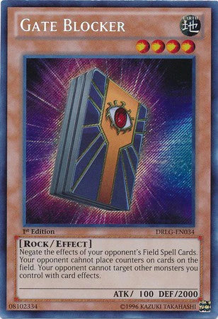 Gate Blocker (Secret Rare) - DRLG-EN034 – MK Cards