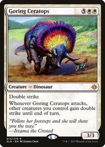 Goring Ceratops (Foil) (Rare) - 013/279