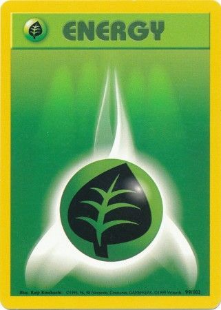 Basic Grass Energy - 99/102 (Common) - Unlimited