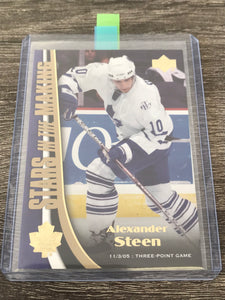 2005-06 - Alexander Steen - Upper Deck - Stars In The Game - SM10