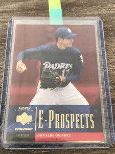 2001 - Dondaldo Mendez - Upper Deck - E-Prospects - 100