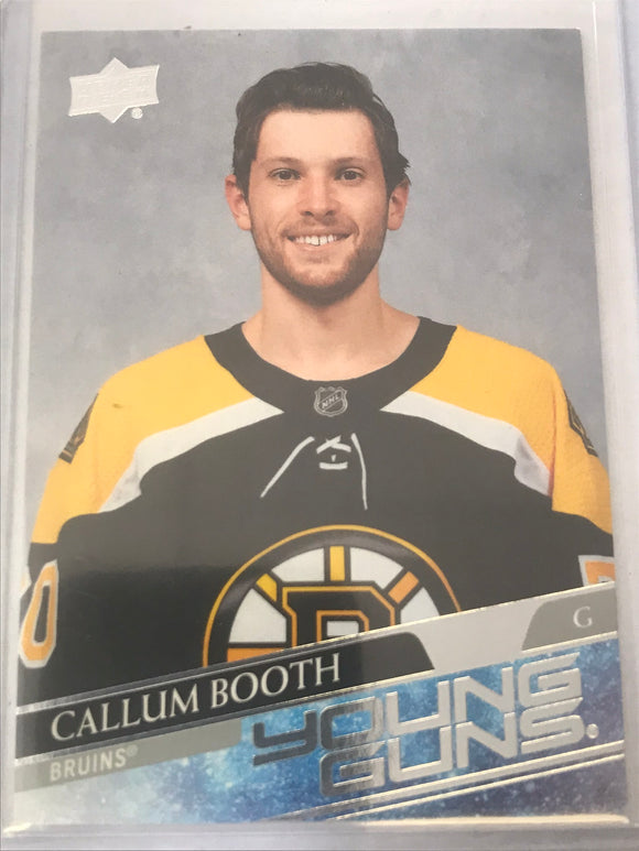 2020-21 - Upper Deck Extended Series - Callum Booth - (Base) #704
