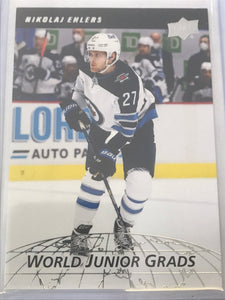 2022-23 - Upper Deck Series 2 - Nikolaj Ehlers - World Junior Grads (Silver) #WG-18