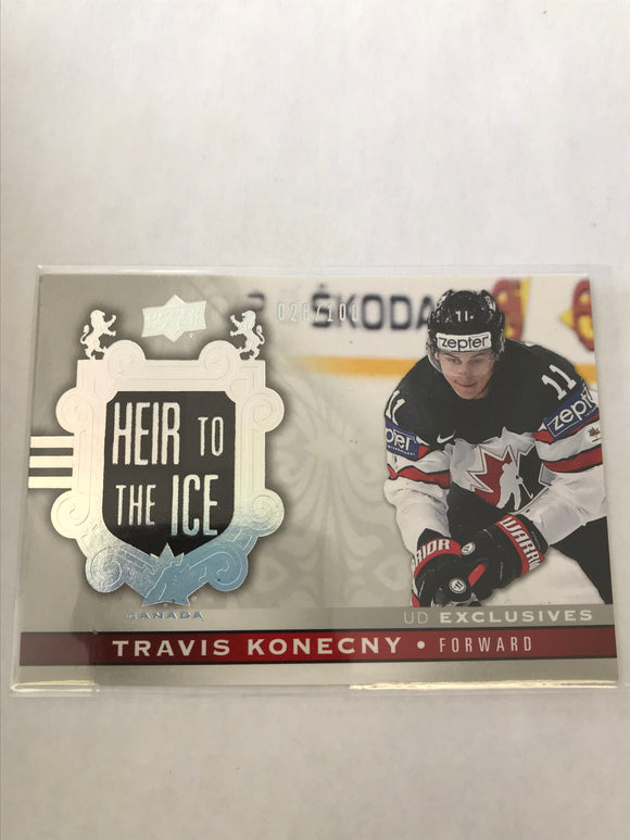 2017-2018 - Travis Konecny - Team Canada - Heir to The Throne - #154
