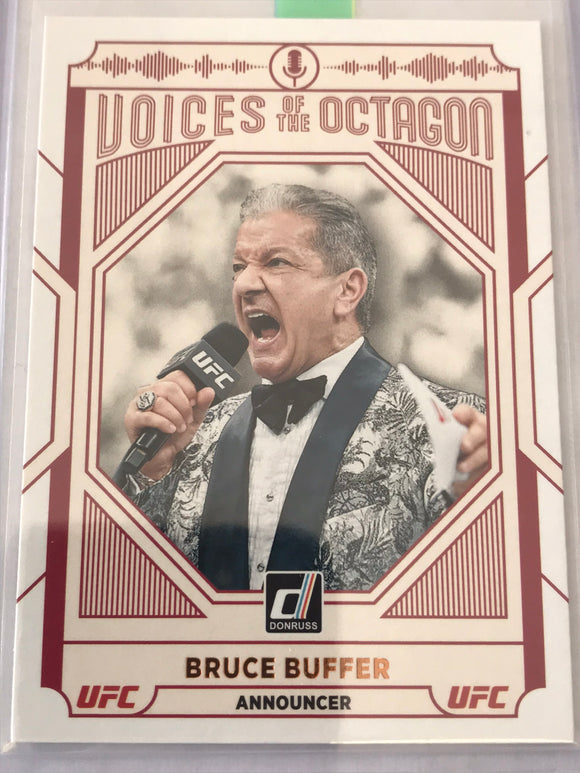 2022 - Bruce Buffer - Donruss Voices of the Octagon (Base) - #221