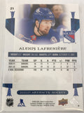 2022-2023 - Alexis Lafreniere - Upper Deck Artifacts (Base) - #21