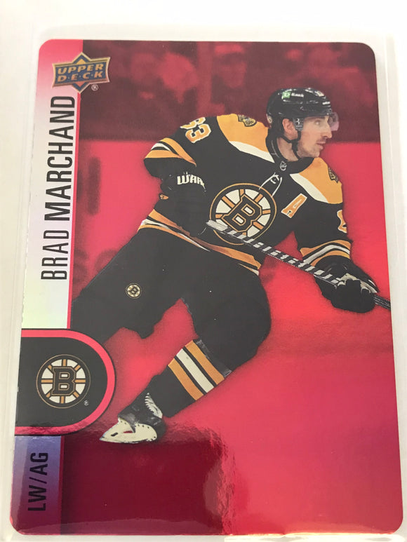 2022-2023 - Brad Marchand - Tim Horton's Red Die Cuts - #DC-23