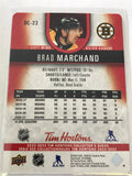 2022-2023 - Brad Marchand - Tim Horton's Red Die Cuts - #DC-23