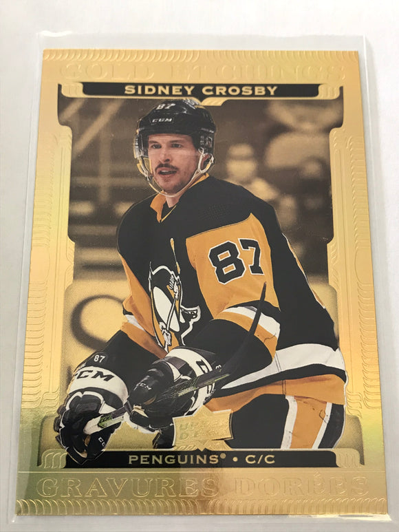 2022-2023 - Sidney Crosby - Tim Horton's Gold Etchings - #G2