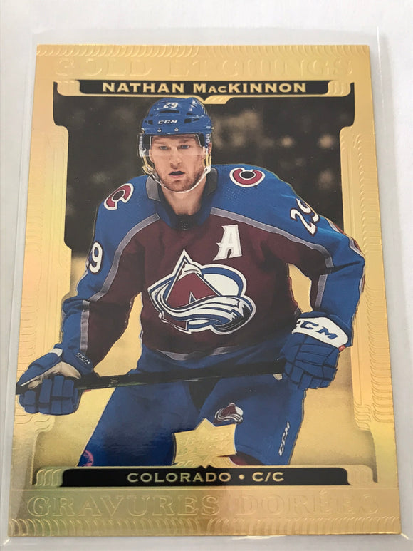 2022-2023 - Nathan Mackinnon - Tim Horton's Gold Etchings - #G-1