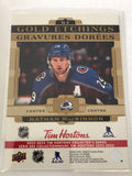 2022-2023 - Nathan Mackinnon - Tim Horton's Gold Etchings - #G-1