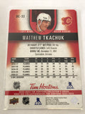 2022-2023 - Matthew Tkachuk - Tim Horton's Red Die Cuts - #DC-33