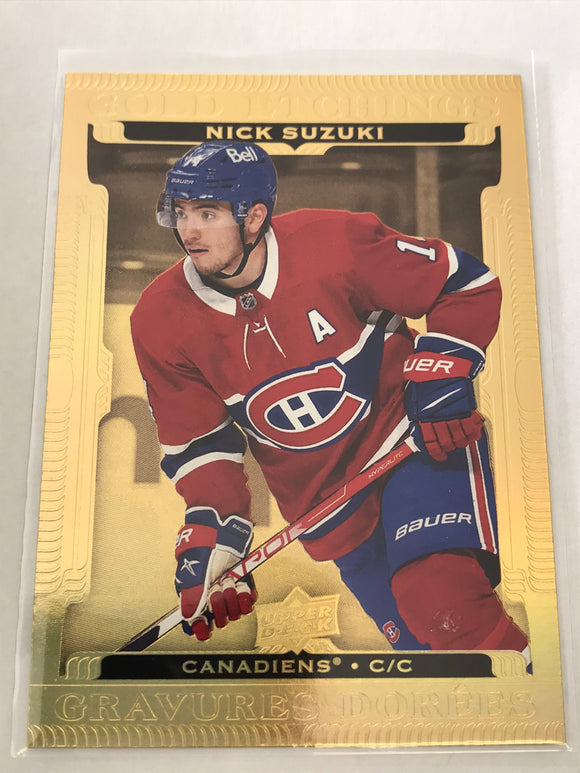 2022-2023 - Nick Suzuki - Tim Horton's Gold Etchings - #G-13