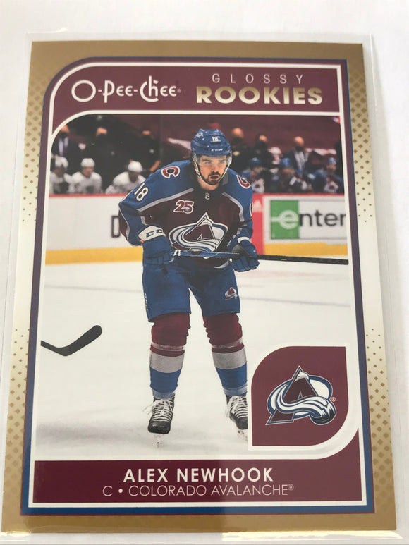 2021-2022 - Alex Newhook - O-Pee-Chee Glossy Rookies - #R-10