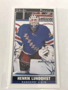 2020-2021 - Henrik Lundqvist - O-Pee-Chee Premier Tall Boys - #P-35