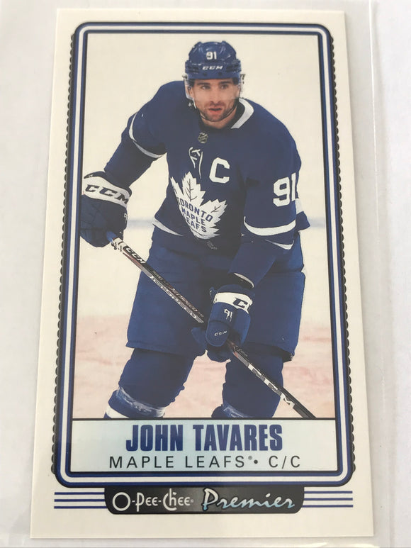 2021-2022 - John Tavares - O-Pee-Chee Premier Tall Boys - #P-8