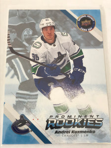 2022-2023 - Andrei Kuzmenko - National Hockey Card Day - NHCD-7