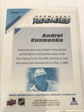 2022-2023 - Andrei Kuzmenko - National Hockey Card Day - NHCD-7