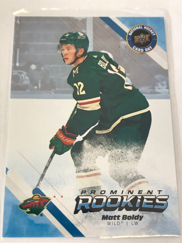 2022-2023 - Matt Boldy - National Hockey Card Day - NHCD-8