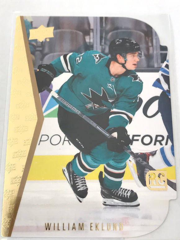 2021-2022 - William Eklund - Upper Deck Rookie Die Cuts '94-95 - #RDT-20